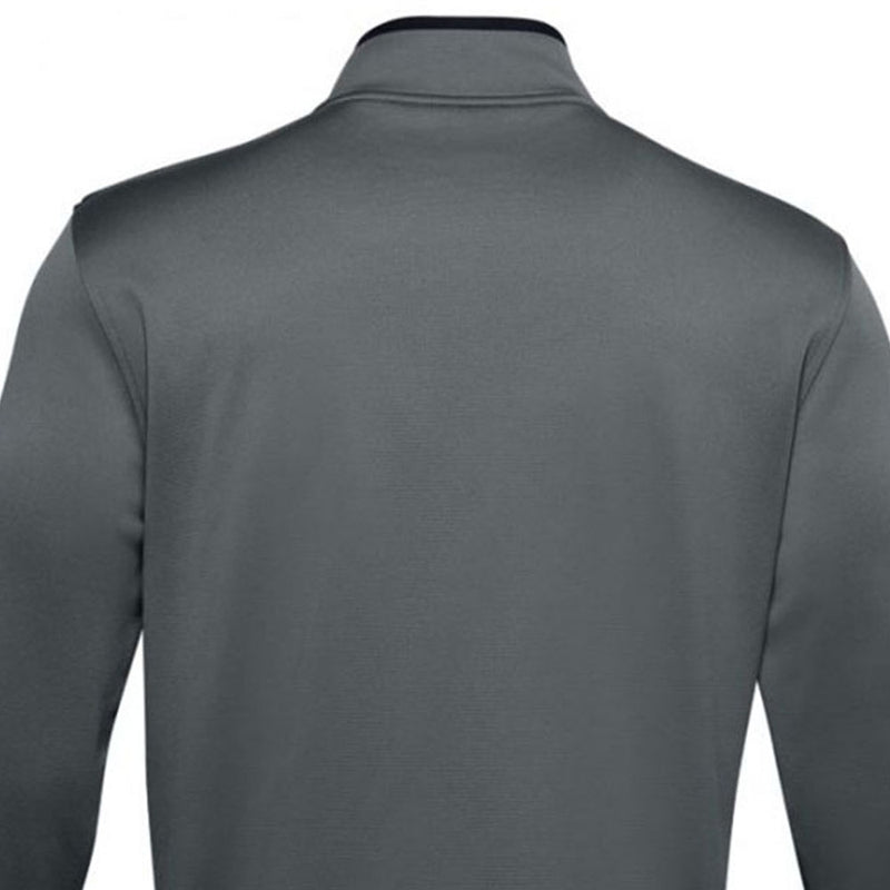 Under Armour Mens Armour Fleece 1/2 Zip - Pitch Grey/Black