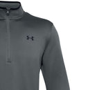 Under Armour Mens Armour Fleece 1/2 Zip - Pitch Grey/Black
