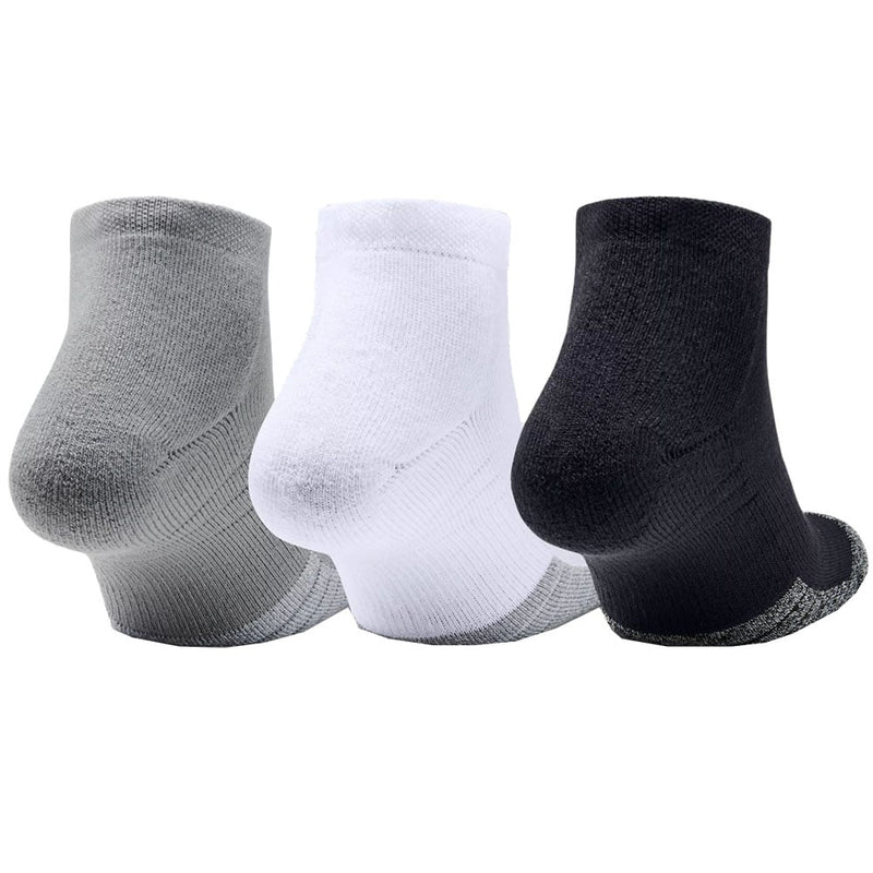 Under Armour Heatgear Low Cut Socks Steel White 3 Pack