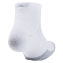 Under Armour Heatgear Low Cut Socks - White/Steel (3 Pack)
