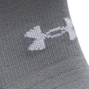 Under Armour HeatGear No Show Socks (3 Pack) - Grey/Black/White
