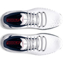Under Armour HOVR Drive 2 Waterproof Spiked Shoes - White/Metallic