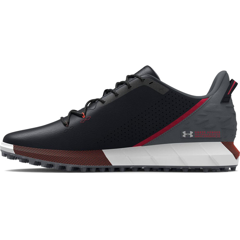 Under Armour HOVR Drive Spikeless Waterproof Shoes - Black/Pitch Grey