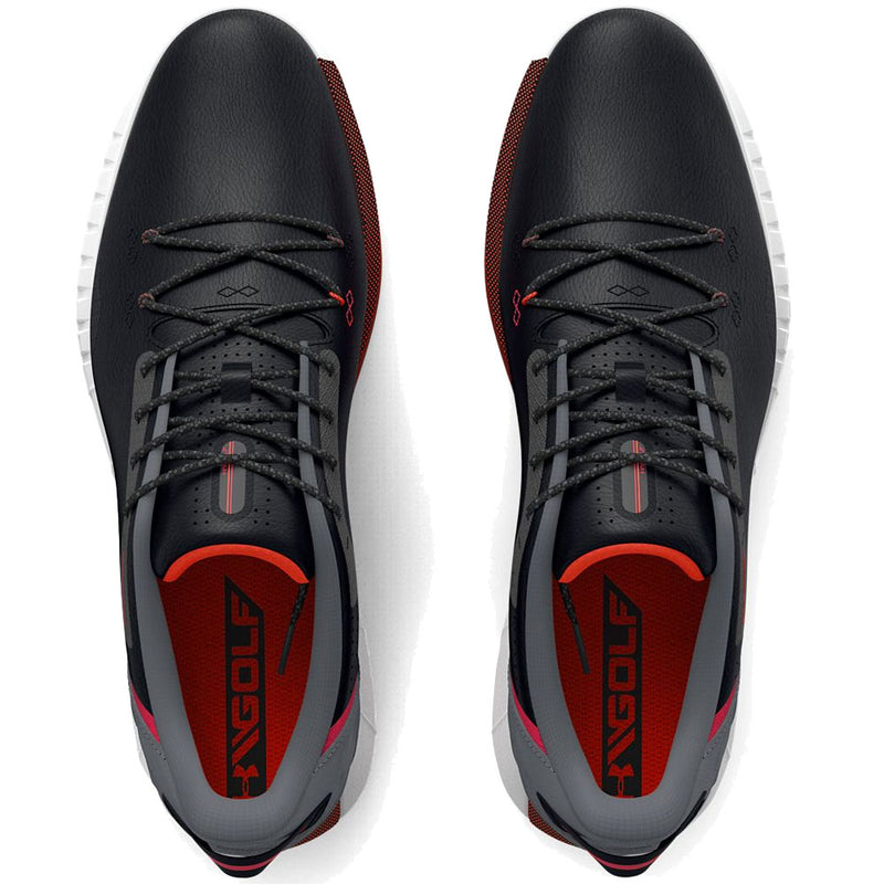 Under Armour HOVR Drive Spikeless Waterproof Shoes - Black/Pitch Grey