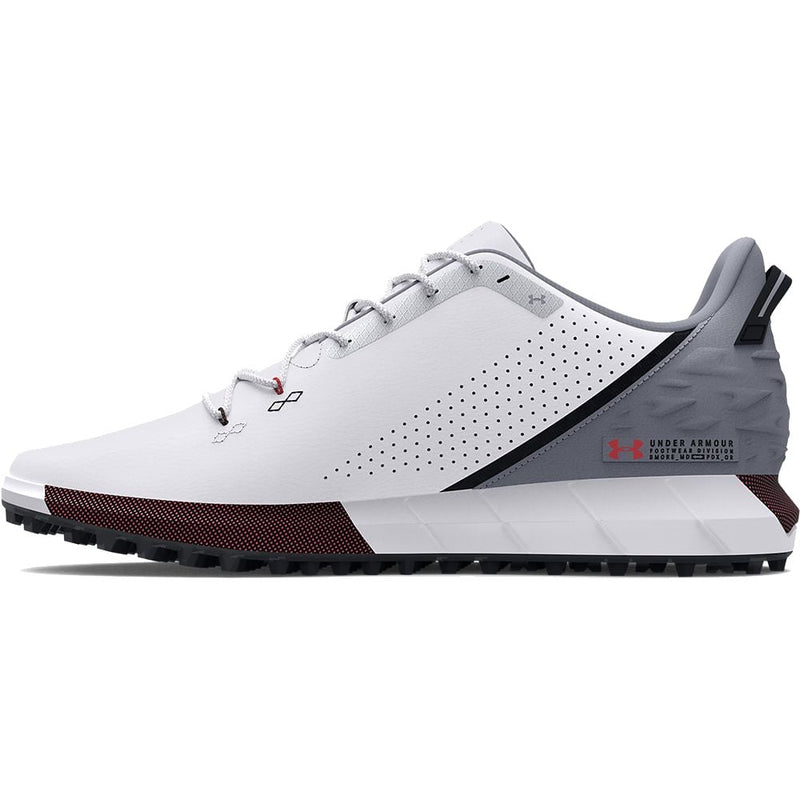 Under Armour HOVR Drive Wide Fit Waterproof Spikeless Shoes - White