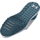 Under Armour HOVR Drive Spikeless Waterproof Shoes - Halo Grey/Static Blue/Metallic Silver