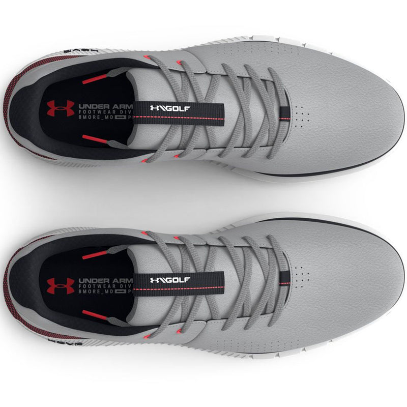 Under Armour HOVR Fade 2 Wide Fit Waterproof Spikeless Shoes Mod Grey Black