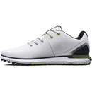 Under Armour HOVR Fade 2 Wide Fit Spikeless Waterproof Shoes - White/Black