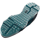 Under Armour HOVR Tour Wide Fit Waterproof Spikeless Shoes - Black/Surf Blue/Metallic Silver