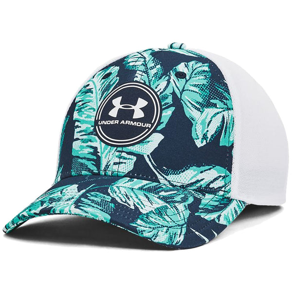 Under Armour Iso-Chill Driver Mesh Adjustable Cap - Academy Navy Floral