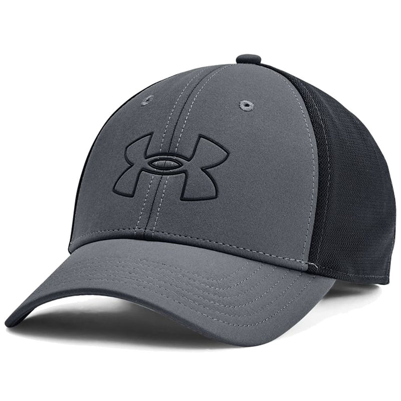 Under Armour Iso-Chill Driver Mesh Adjustable Cap - Pitch Grey/Black
