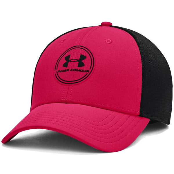 Under Armour Iso-Chill Driver Mesh Adjustable Cap - Rush Red