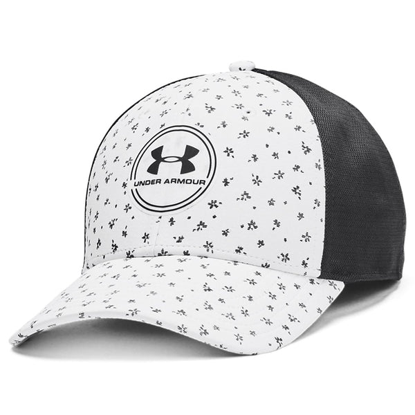 Under Armour Iso-chill Driver Mesh Adjustable Cap - White/Grey