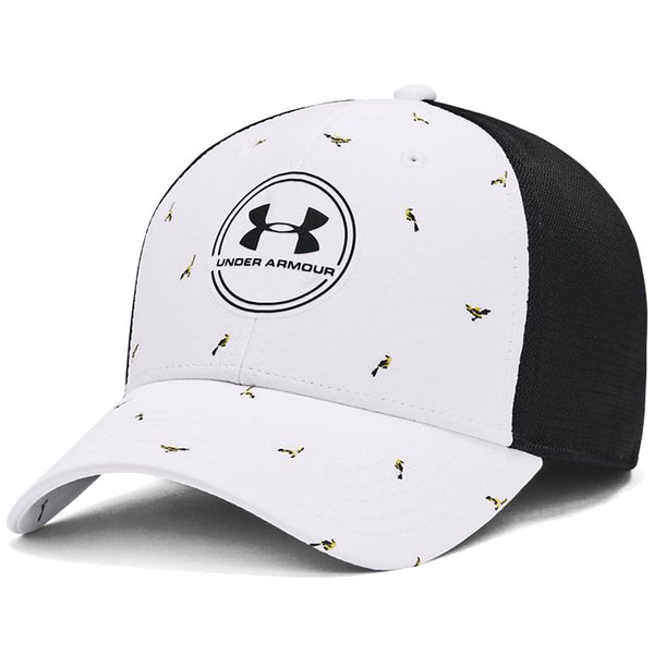 Under Armour Iso-Chill Driver Mesh Adjustable Cap - White/Black