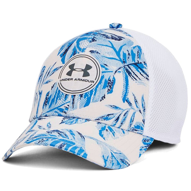 Under Armour Iso-Chill Driver Mesh Cap - Rush Red Tint/Pitch Grey