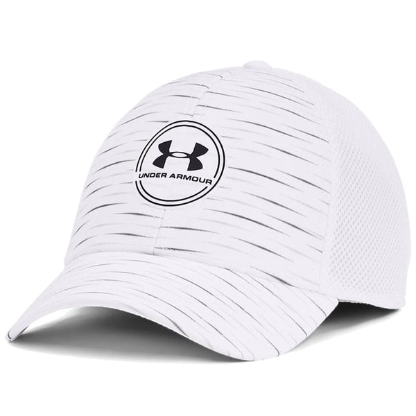 Under Armour Iso-Chill Driver Mesh Cap - White/Black