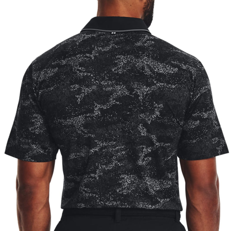 Under Armour Iso-Chill Edge Polo Shirt - Black/Pitch Grey