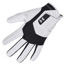Under Armour Iso-Chill Cabretta Leather Golf Glove - Black/White
