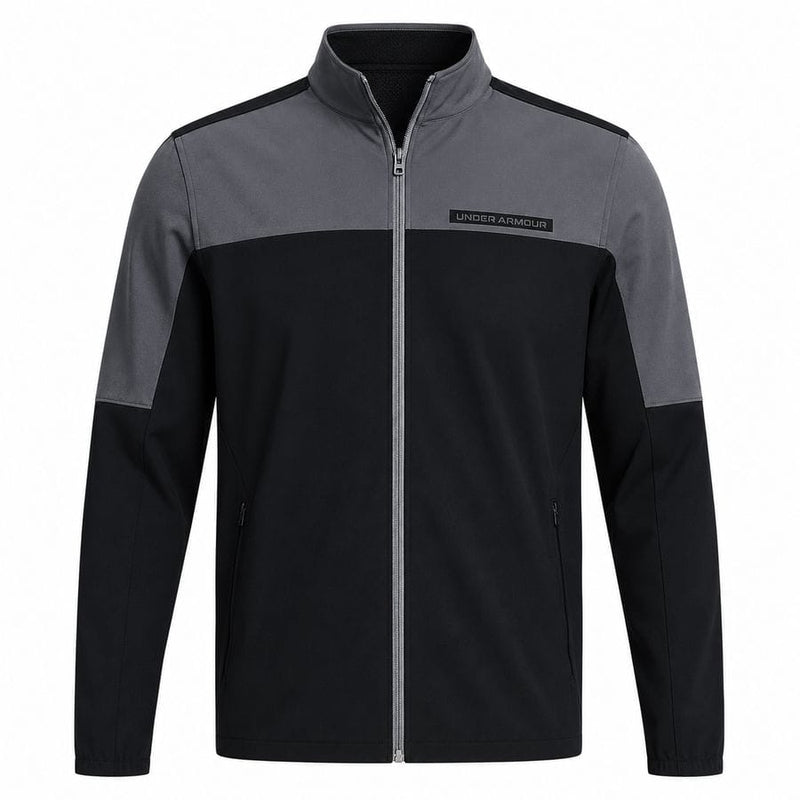 Under Armour Storm Windstrike Full Zip Pullover - Black/Pitch Grey