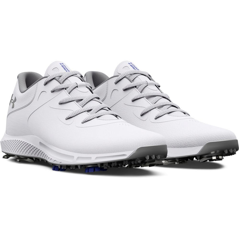 Under Armour Ladies Charged Breathe 2 Waterproof Spiked Shoes White