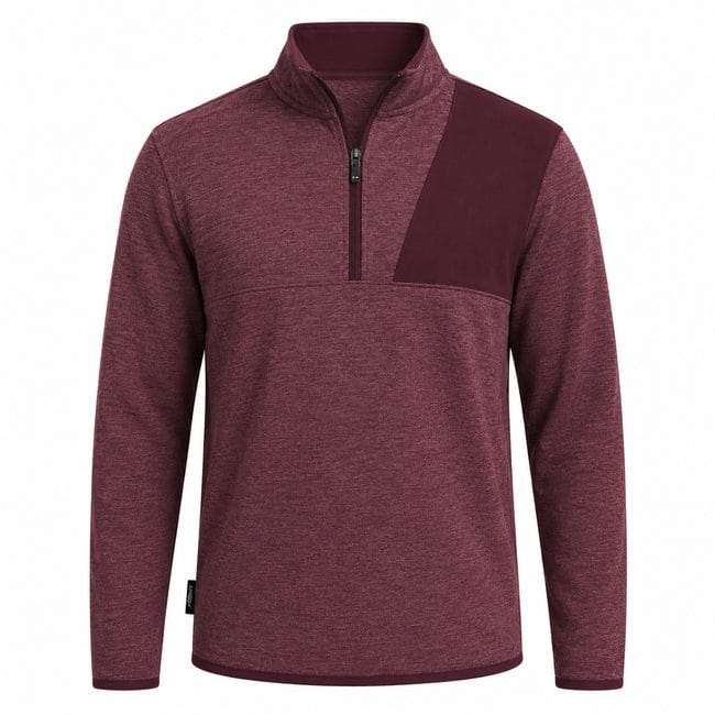 Under Armour Drive Sweaterfleece 1/2 Zip Pullover - Dark Maroon