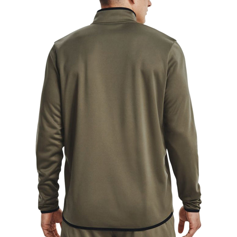 Under Armour 1/2 Zip Armour Pullover - Tent/Black