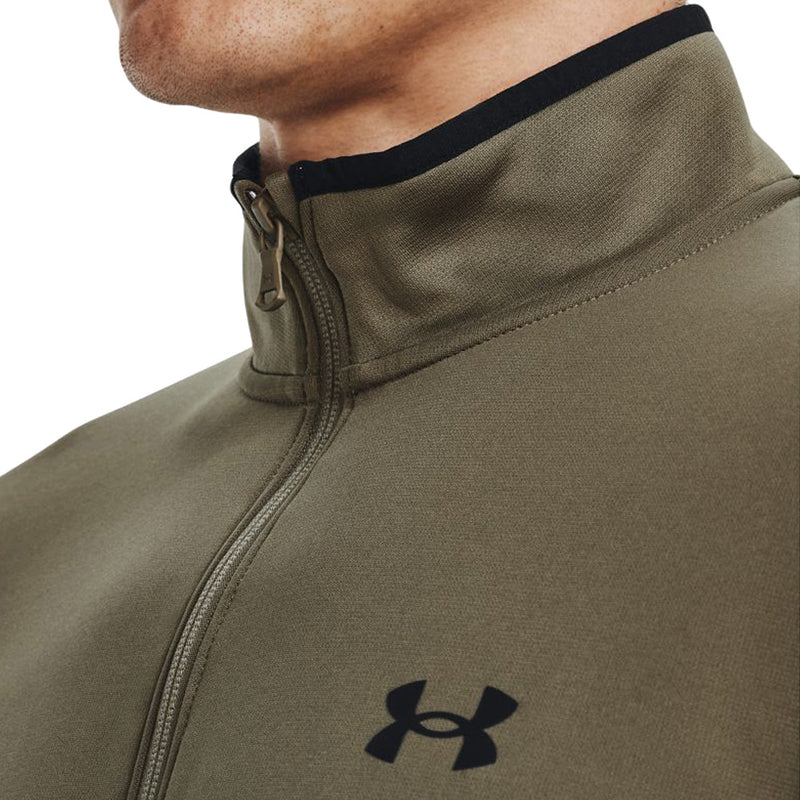 Under Armour 1/2 Zip Armour Pullover - Tent/Black