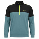 Under Armour Storm Midlayer 1/2 Zip Pullover - Still Water/Black