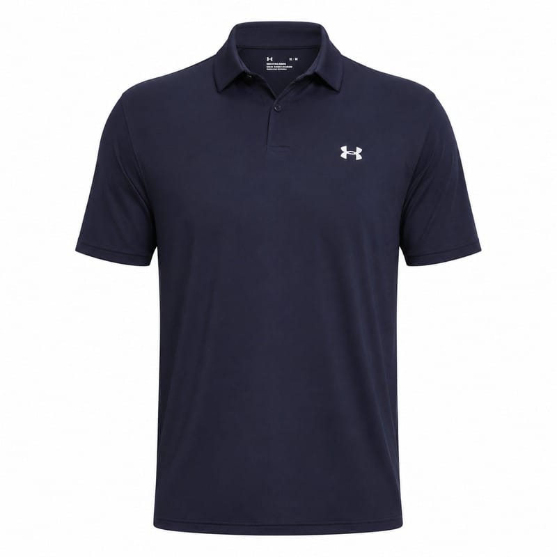 Under Armour T2G Pique Polo Shirt - Midnight Navy/White