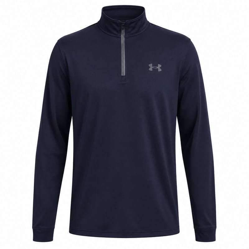 Under Armour Matchplay 1/4 Zip Pullover - Midnight Navy/Pitch Gray