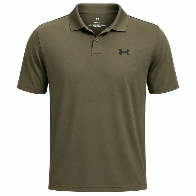 Under Armour Matchplay Performance 3.0 Polo Shirt - Marine OD Green/Black