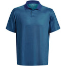 Under Armour Performance 3.0 Crestable Monogram Polo Shirt - Blue Mirage