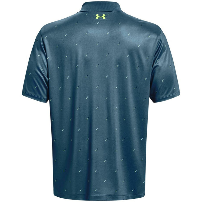 Under Armour Performance 3.0 Deuces Polo Shirt - Static Blue