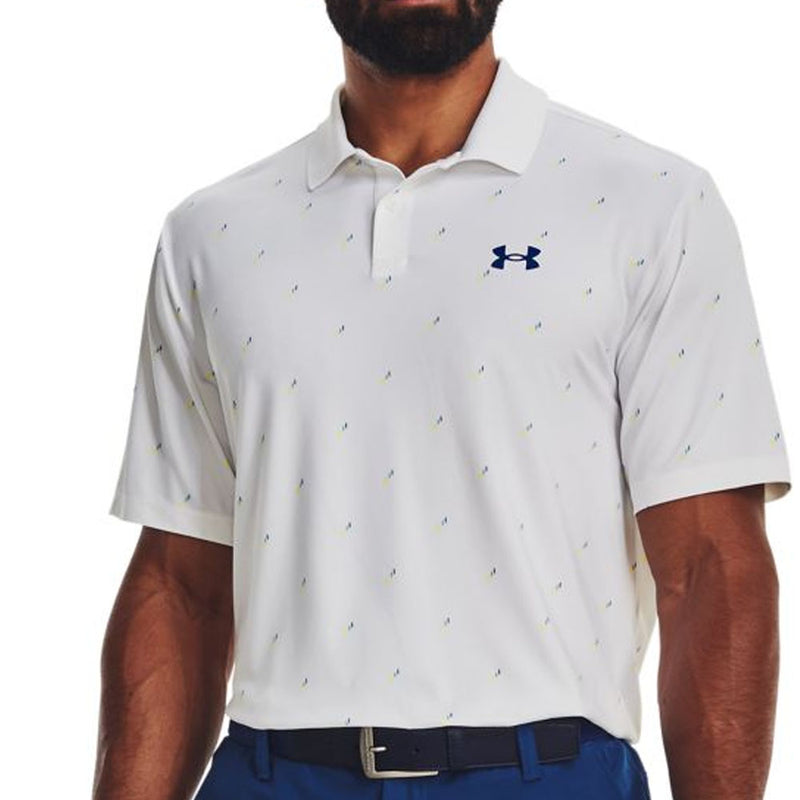Under Armour Performance 3.0 Deuces Polo Shirt - White