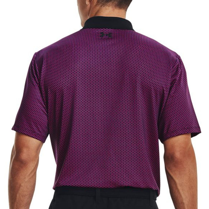 Under armour power in pink polo on sale