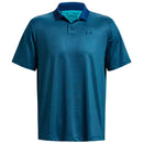 Under Armour Performance 3.0 Printed Polo Shirt - Blue Mirage