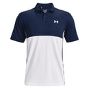 Under Armour Performance Blocked Polo Shirt - Academy/White
