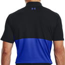 Under Armour Performance Blocked Polo Shirt - Black/Blue