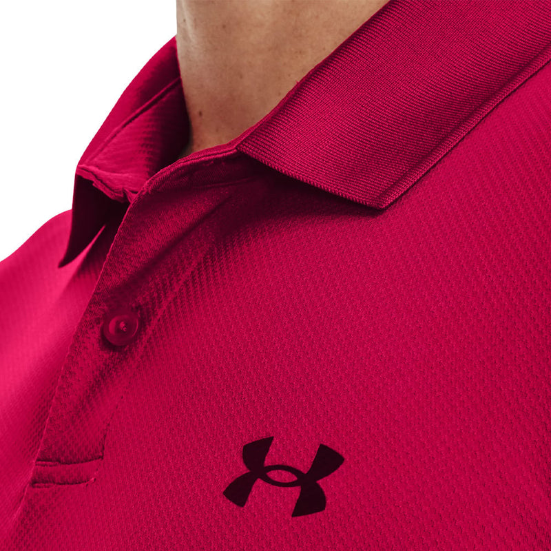 Under Armour Performance Blocked Polo Shirt - Knock Out/Electric Tangerine
