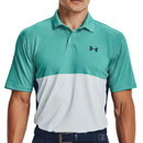 Under Armour Performance Blocked Polo Shirt - Neptune/Sea Mist