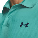 Under Armour Performance Blocked Polo Shirt - Neptune/Sea Mist