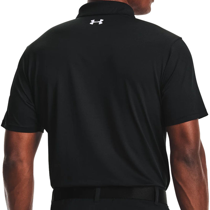 Under Armour Performance Graphic Polo Shirt - Black/White