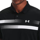 Under Armour Performance Graphic Polo Shirt - Black/White