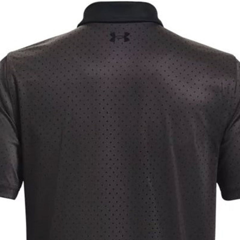 Under Armour Performance Printed Polo Shirt - Jet Grey/Black