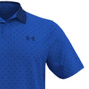 Under Armour Performance Printed Polo Shirt - Versa Blue