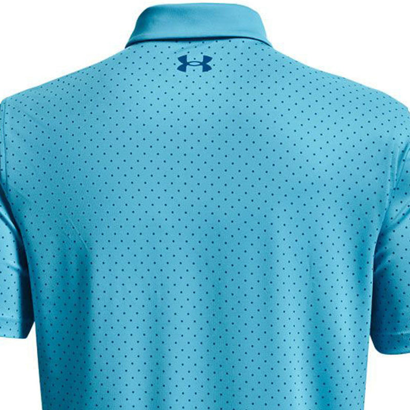 Under Armour Performance Printed Polo Shirt - Fresco Blue/Cruise Blue