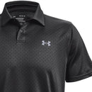Under Armour Performance Printed Polo Shirt - Jet Grey/Black Steel