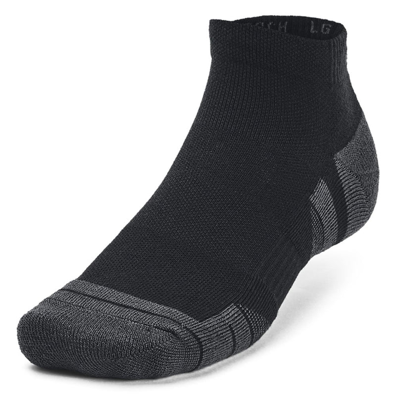 Under Armour Performance Tech Low Socks (3 Pairs) - Black