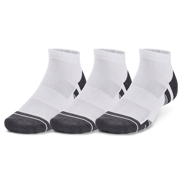 Under Armour Performance Tech Low Socks (3 Pairs) - White