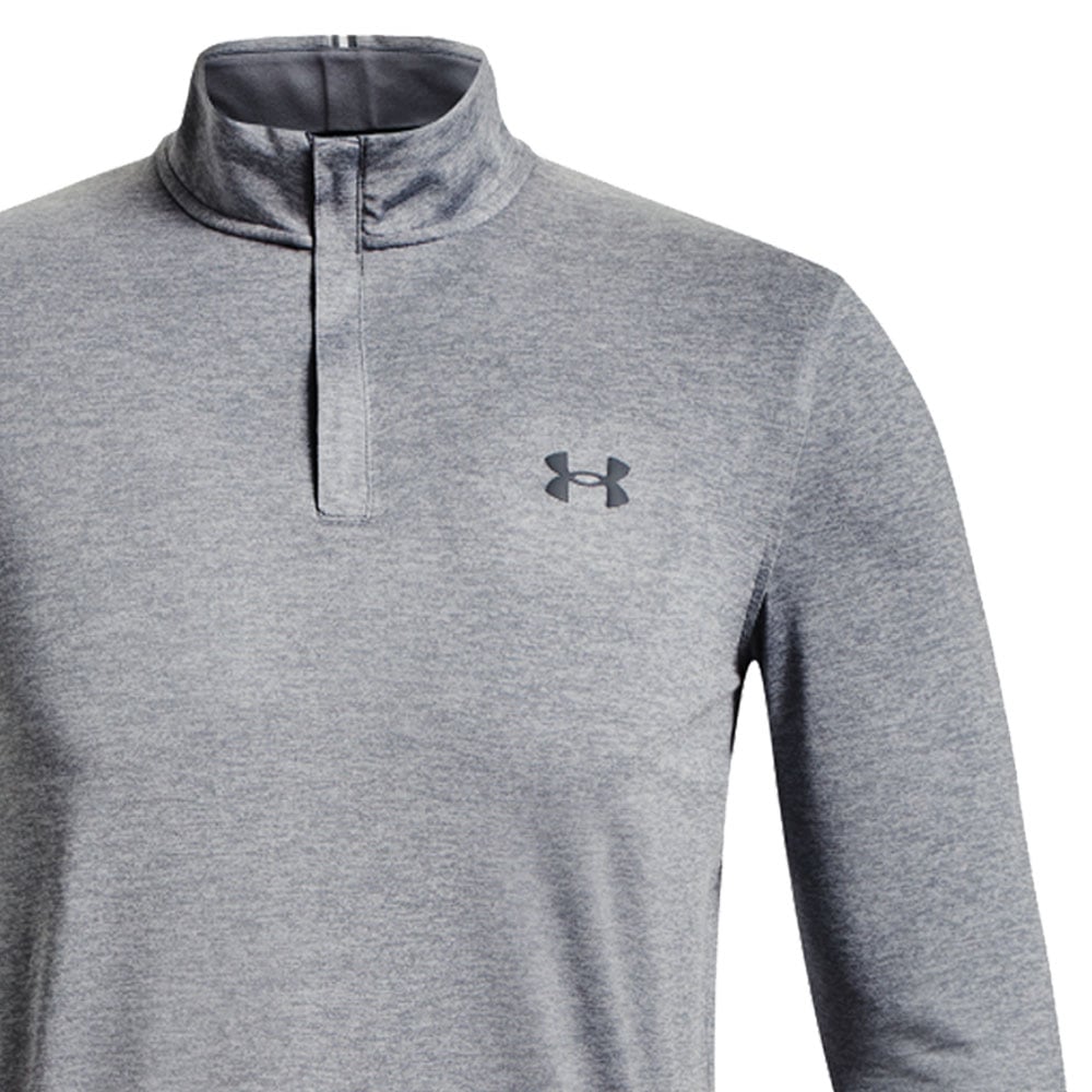 Under Armour Playoff 1/4 Zip Golf Pullover - Steel/Mod Grey Under Armour Playoff 1/4 Zip Golf Pullover - Steel/Mod Grey